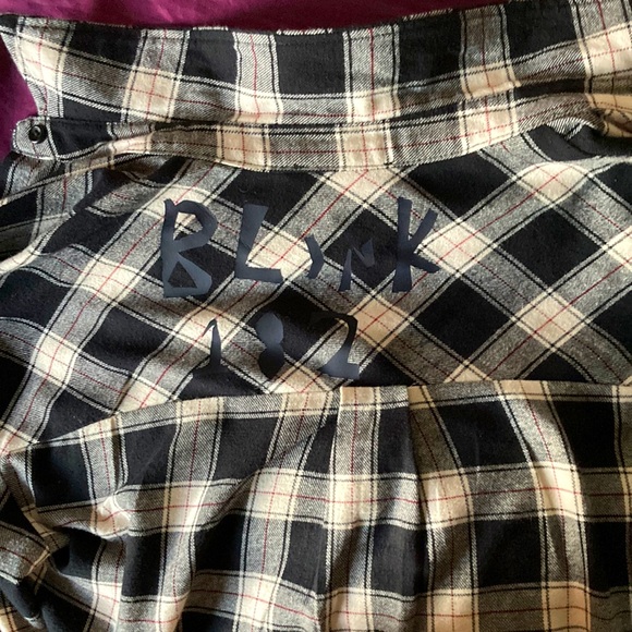 Vintage blink-182 flannel - Picture 1 of 3